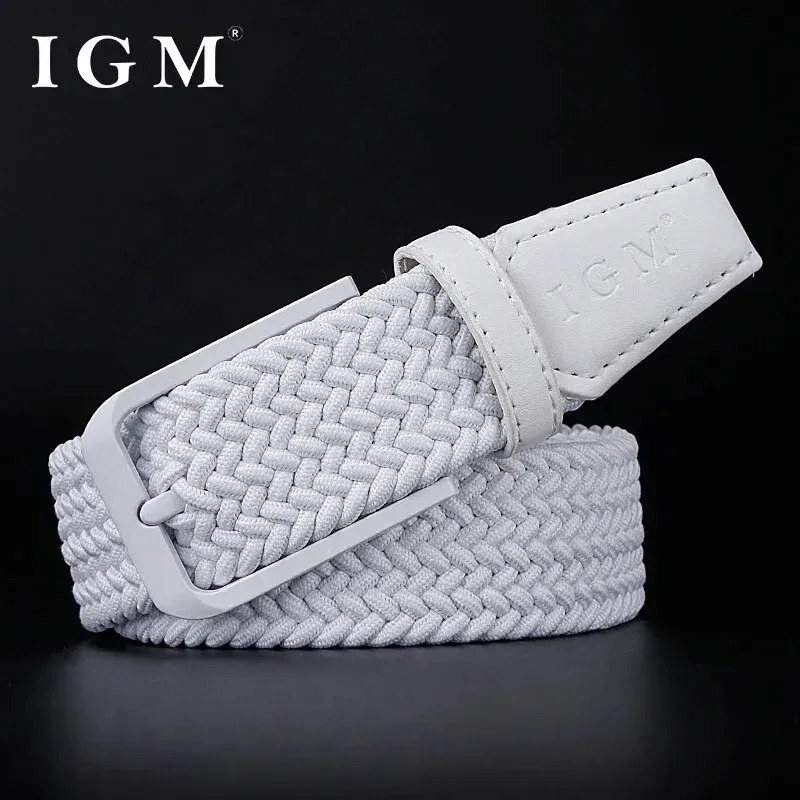 Golf Belt Men and Women Summer Canvas Woven Leisure Sports Elastic Joker Advanced Waistband 250929