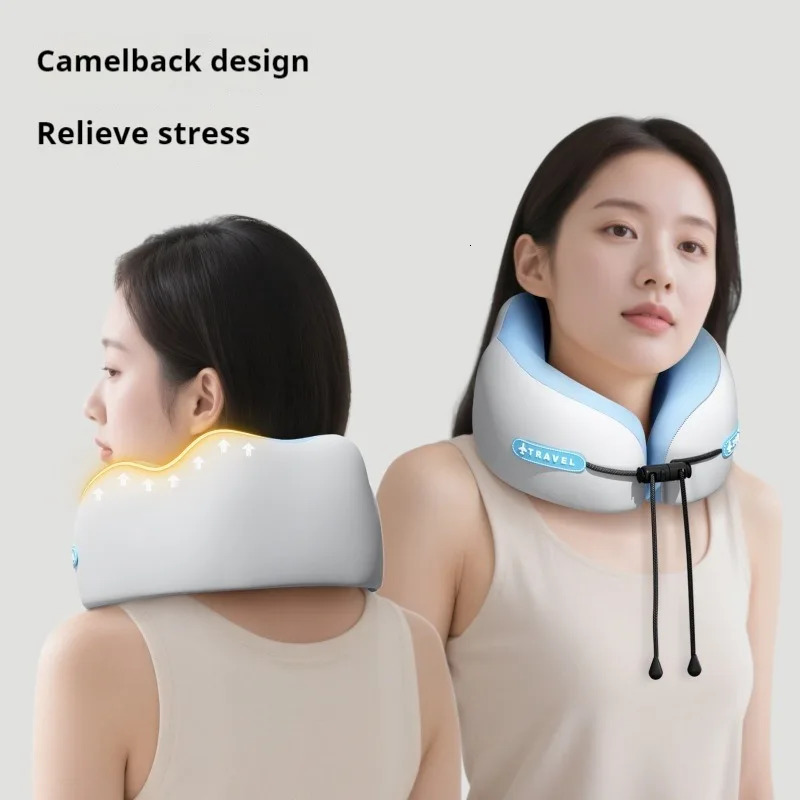 Memory Foam Neck Pillow Travel Pillow Portable U Shape Pillow for Airplane Or Office Home Comfort Support 250929