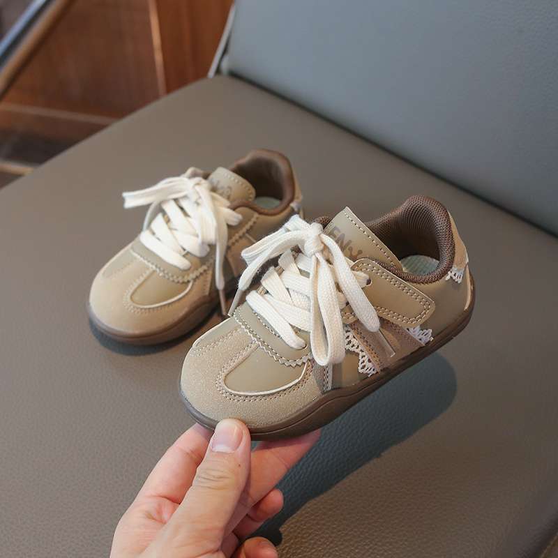 German Training Shoes New Designer Shoes Leather Sports Shoes Outdoor Soft Soled Autumn Designer New Luxury Shoes Men's And Children's Shoes