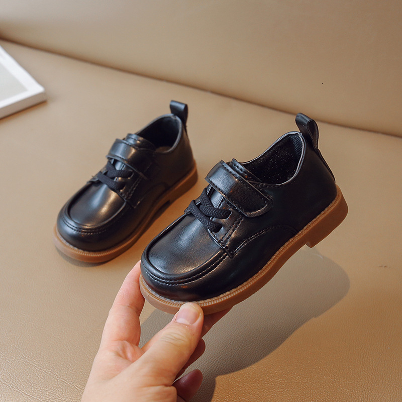 British Style Trendy Soft Soled Black And White Shoes Fashionable Designer Shoes Autumn New Luxury Designer Shoes Men's And Women's Children