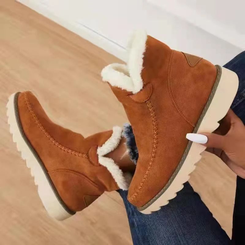 Durable Women's/Men's Fashionable Slip-On Boots with Breathable Material