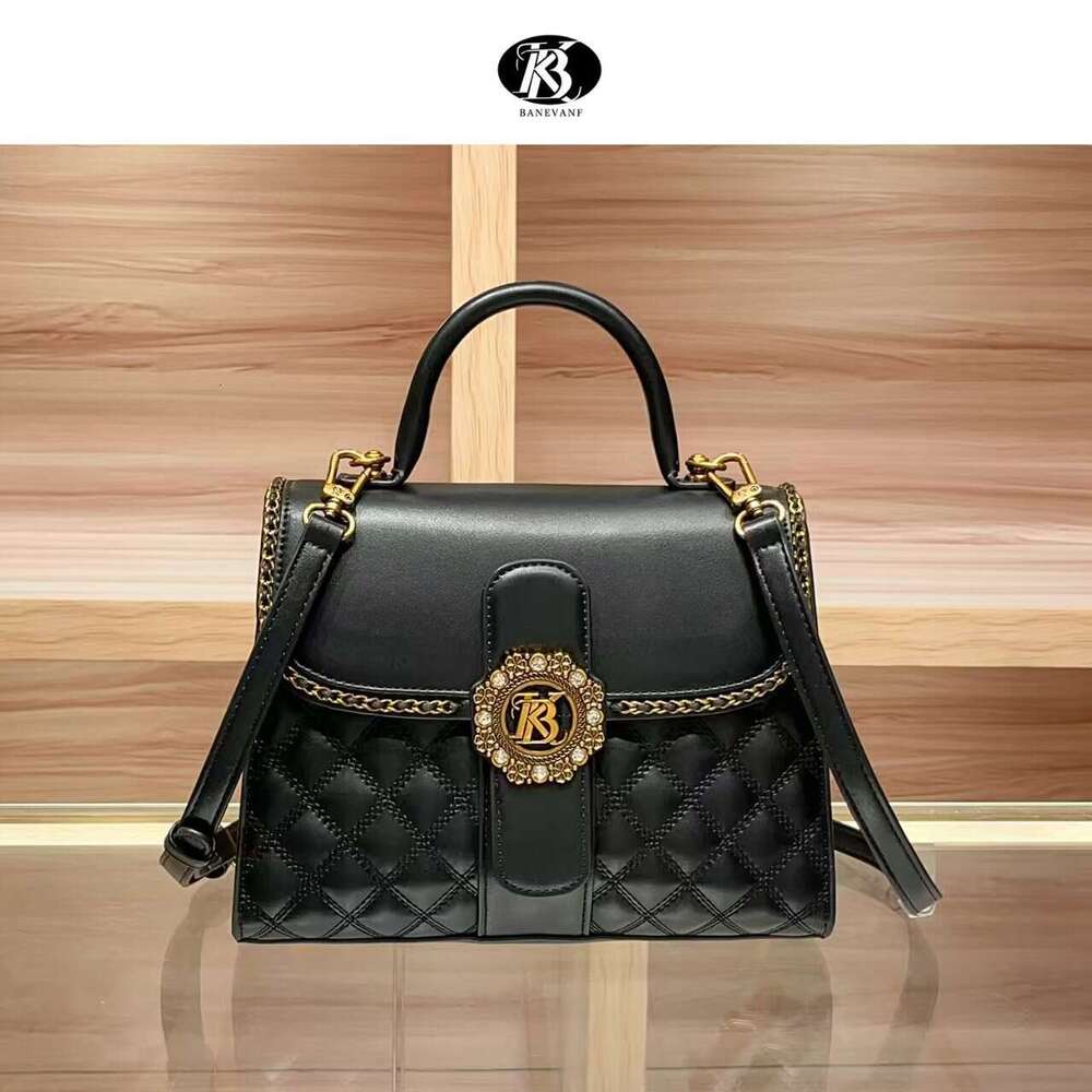 designer bag Luxury bag Exquisite Genuine Leather Simple Small Square Women's Crossbody Bag 2025 New Trendy Versatile Shoulder Handbag