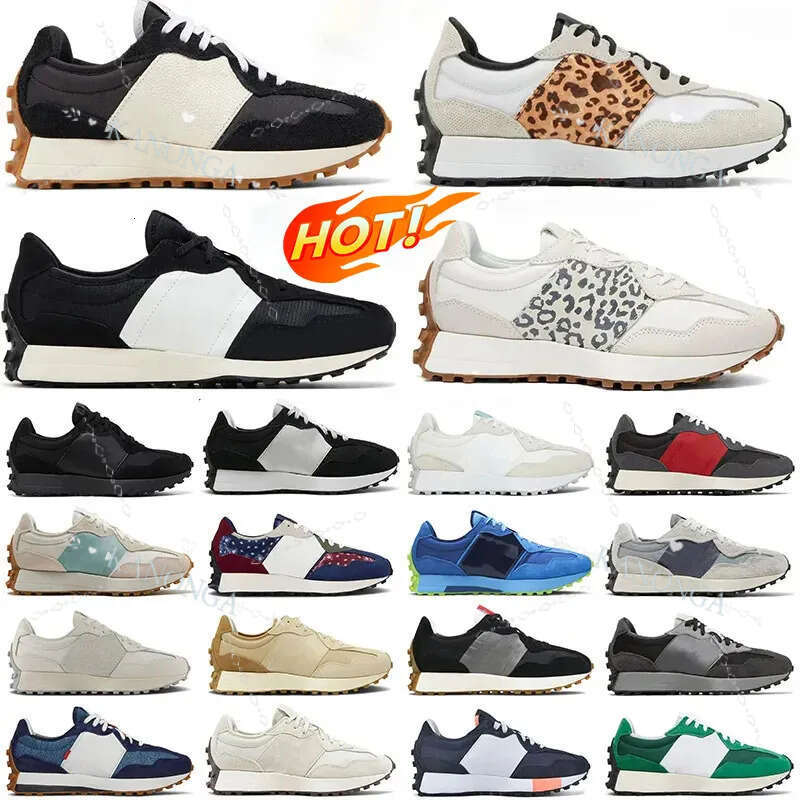 Designern 327 Shoes Trainers Comfort Sports Shoes Low Outdoor Wear-Resisting Running Sneakers