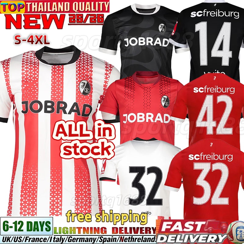 FreiburgJersey 25 26 Freiburg Soccer Jerseys adumumatanovic scherhant dinkci grifo holer Men 25 26 Football Shirts SC 4XL adamu philipp beste irie osterhage kyereh