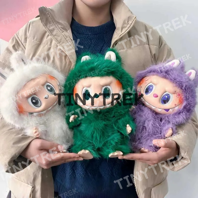 New 2025 38cm The Monster Labubu Series Zimomo Big Angel Creative Model Doll Figure Pendant Decoration Collection Birthday Gift X250606