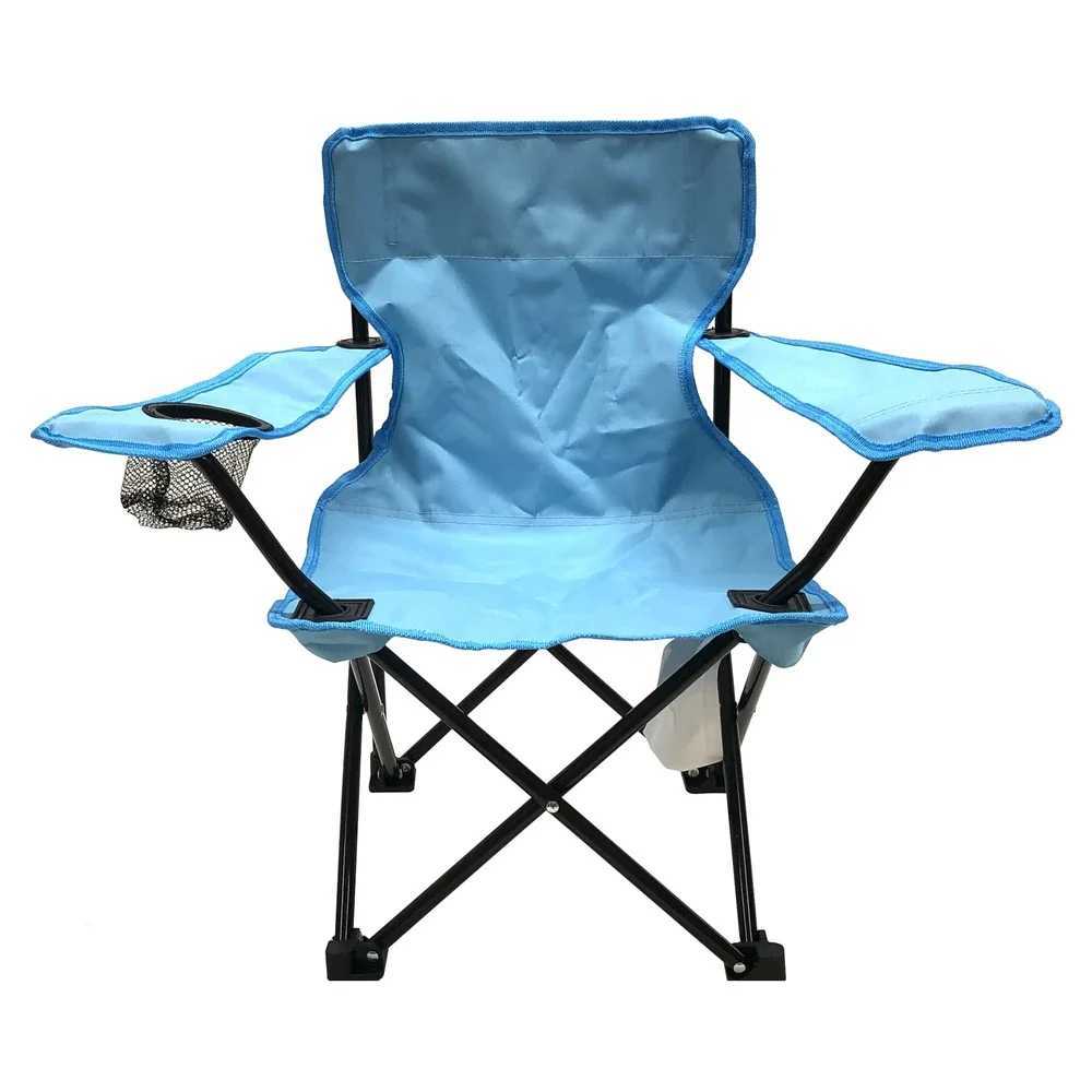 Kids Portable Folding Camp Chair with Matching Bag Ages 25 Strong Nylon Collapsible Lightweight Durable Outdoor Events J250930
