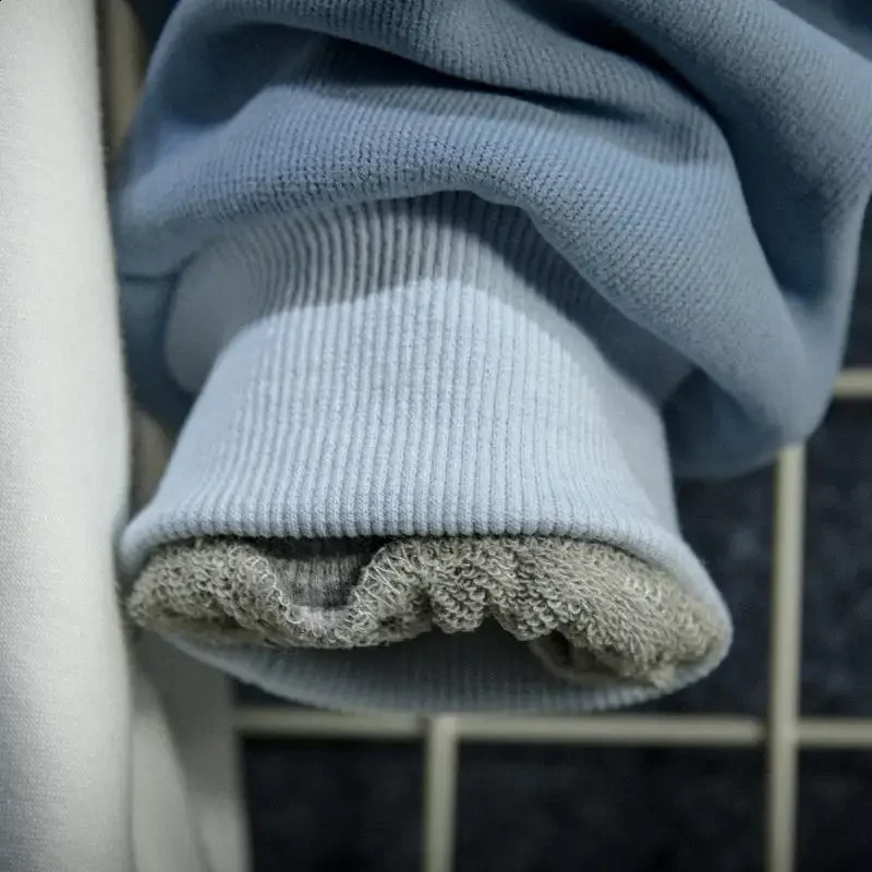 Japanese Style Spring Autumn Men Hoodie Hooded Cute Cat Print Patchwork Teen Hoodies Fashion Anime Harajuku Male Sweatshirt 241230