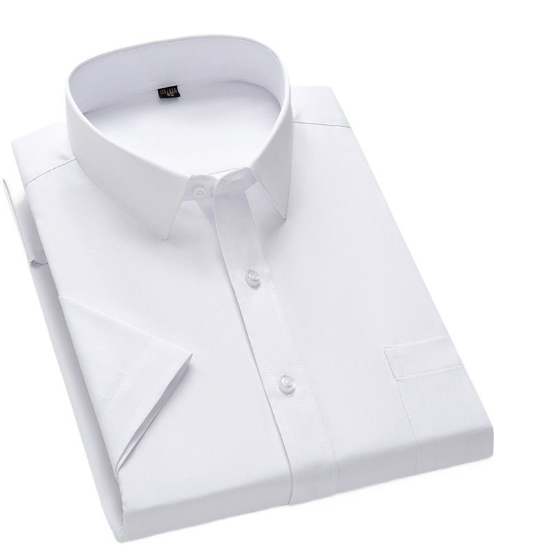H575 Men's short-sleeved white shirt, business suit, work wear