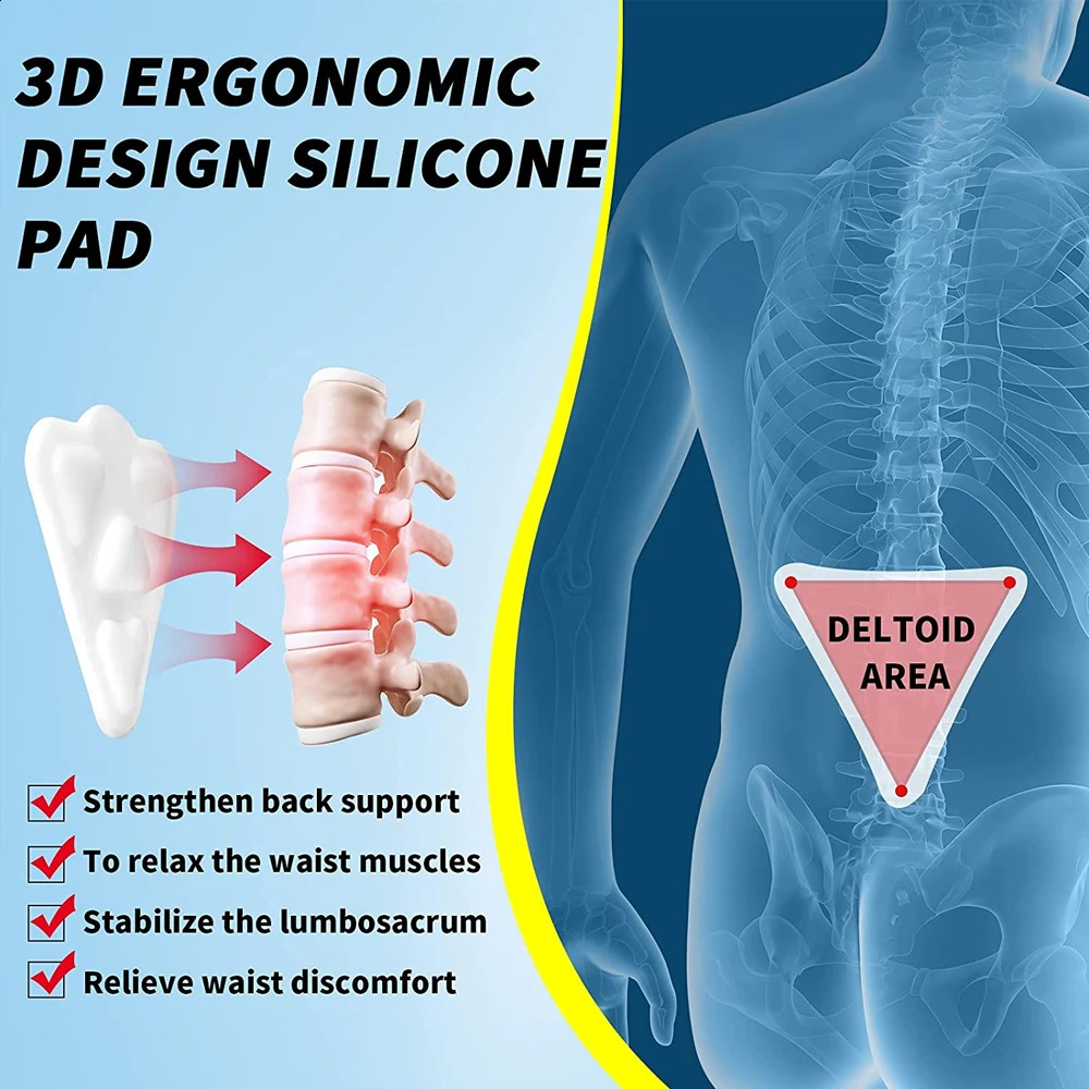 Double Pull Back Lumbar Support Belt Waist Orthopedic Corset Spine Decompression Waist Trainer Brace Home Gym Back Pain Relief 241231