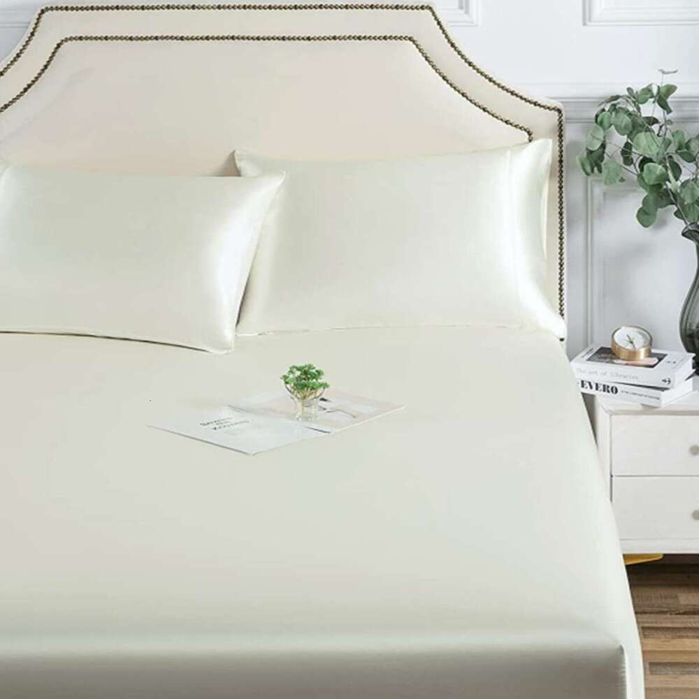 Fitted Sheet Pillowcase Bed Sheets Seding Single Sheet, Imitation Silk, Best-Selling Bedding In The United States, Bed Cover, Mattress Protective Cove