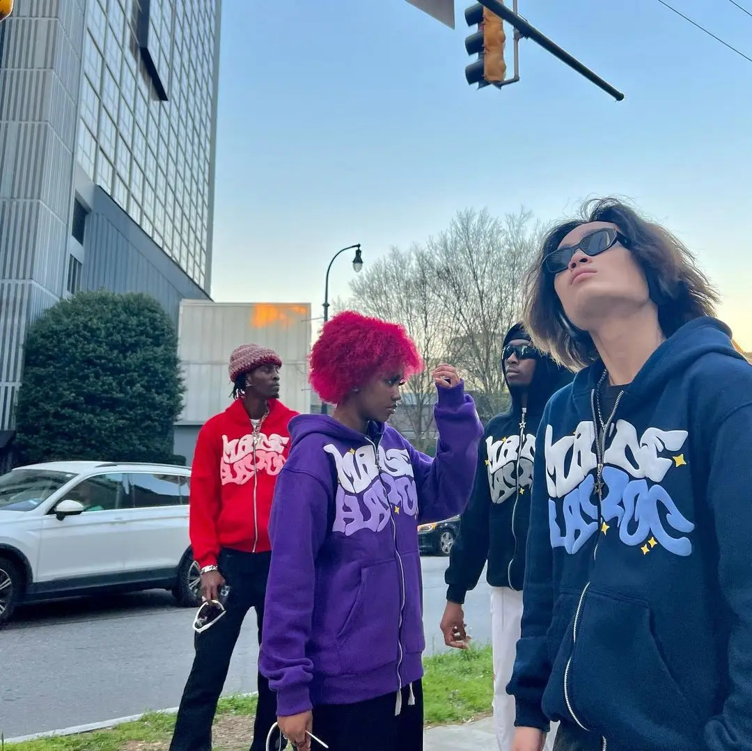 Y2K Zipper Hoodie Gothic Retro Alphabet Hoodie Punk Harajuku Hip Hop Loose Casual Couple Fashion Sports Hoodie Street Clothing 241231