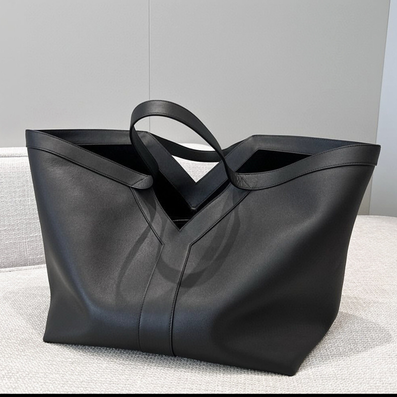 Shopping Tote Ultra Fiber Leather Large Capacity Inner Handheld Single Shoulder Underarm Bag