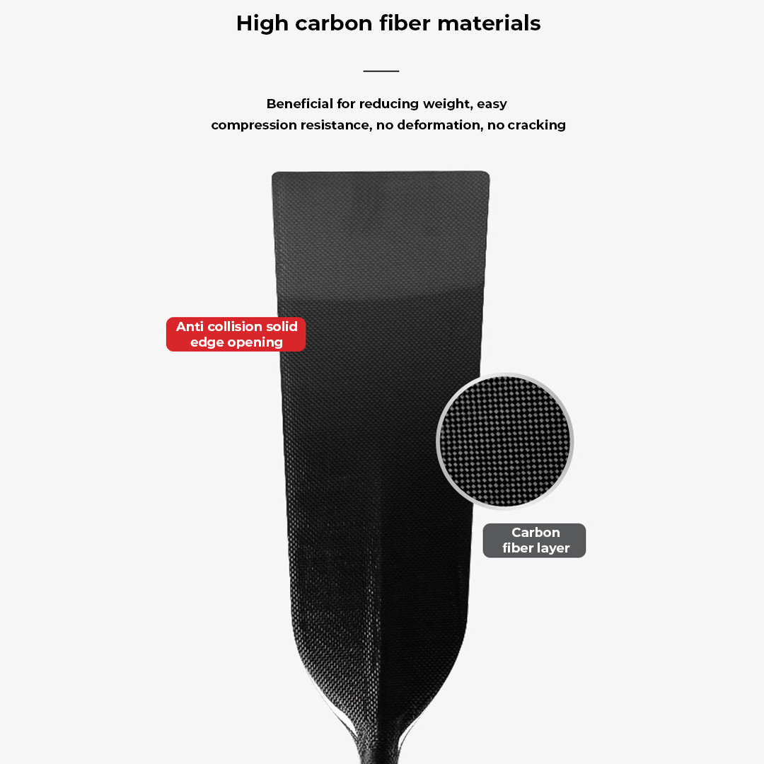 Durable carbon fiber paddles , right price, economical and durable, perfect choice for training, racing, competition events Carbon Fiber Dragon Boat P