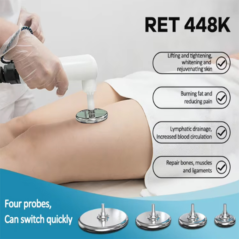 Professional CET RET 448K Lift Skin Care And Loss Weight Fat Removal Frequency Pain Treatment Body Slimming Machine