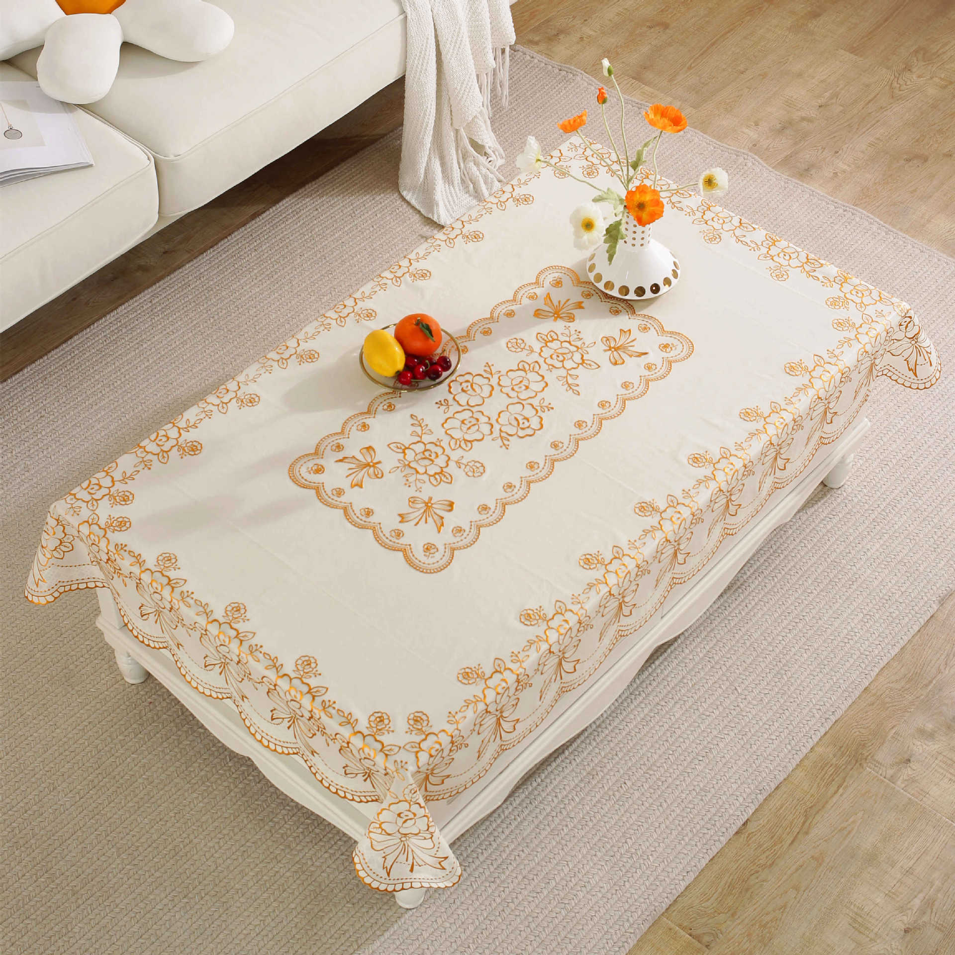 Waterproof Oil-proof Coffee Table Tablecloth