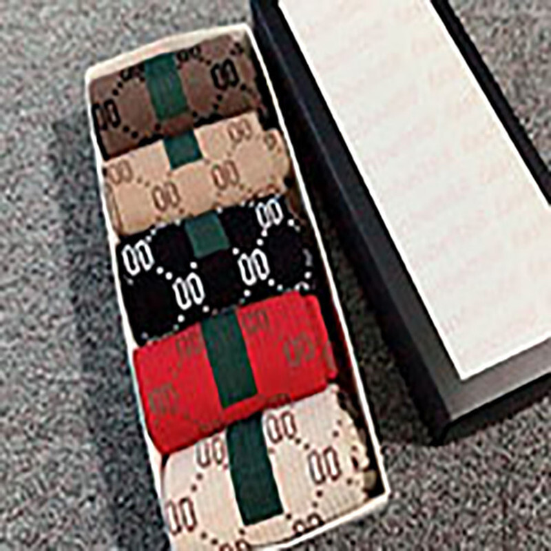 Mens Men's Socks Designer Womens Socks Five Pair Luxe Sports Winter deviations Mesh Letter Printed Sock Embroidery Cotton Man Woman With Box