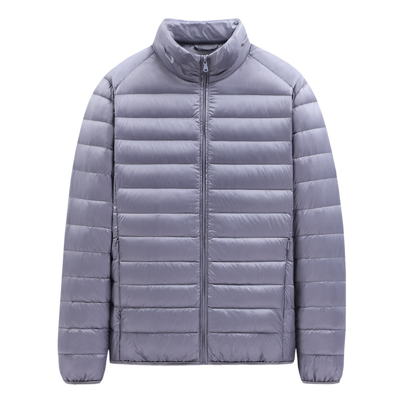 2025 Winter New Lightweight Down Jacket Men's Stand Collar 90% Duck Down Sports Lightweight Warm Jacket Couple's Style