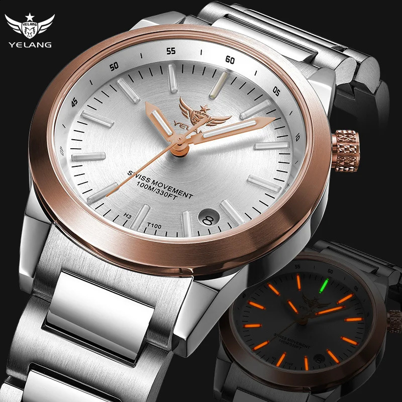 Yelang V1010 Women Watch Relogio Feminino For CH515 100m Waterproof Montre Femmes Reloj Womens Wrist 241217