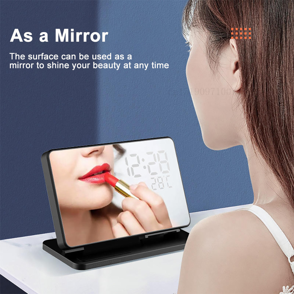 Wireless Phone Charger & 3-in-1 Charging Stand for Smartwatches and Phones with Integrated Alarm Clock Feature