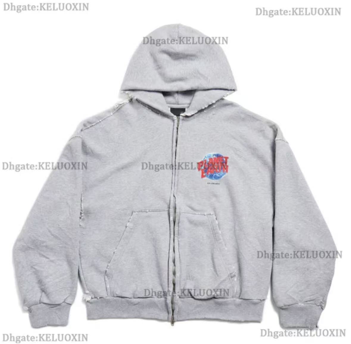 2025Men Plus Size Hoodies Sweatshirtssuit hooded casual fashion color stripe printing Asian size high quality wild breathable long sleeve