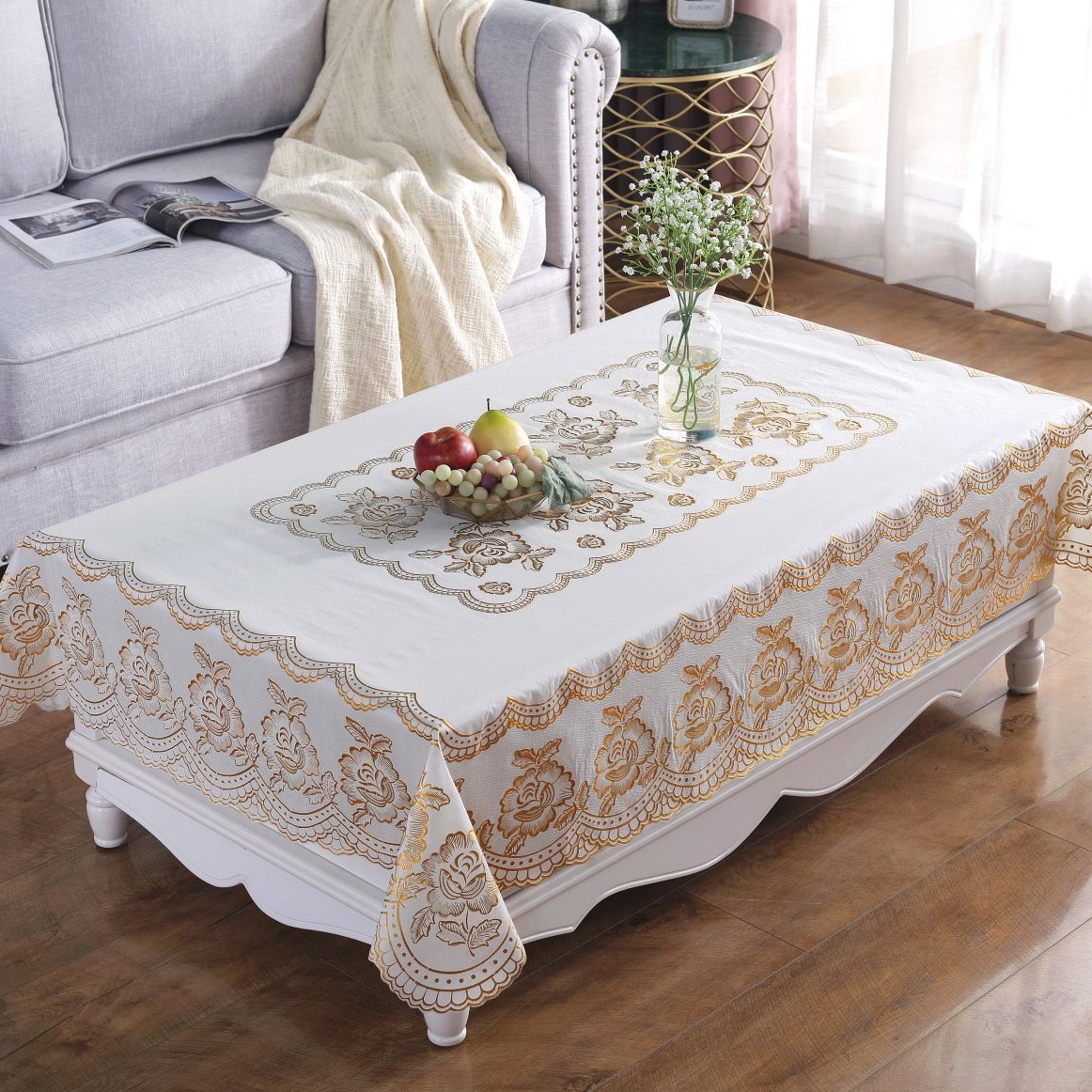 Waterproof Oil-proof Coffee Table Tablecloth