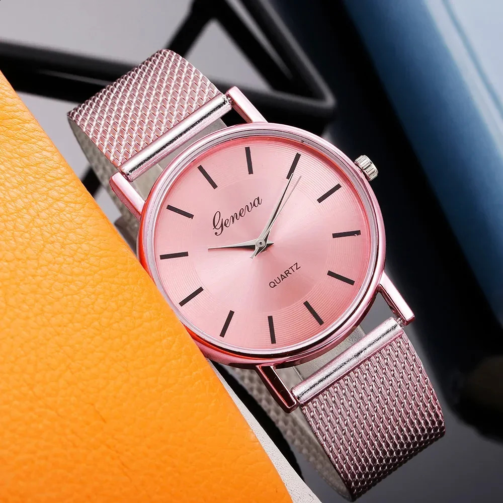 Women Watches Quartz Braceletes Stainless Steel Dial Casual Bracelet Montre Femme Ladies Watch Zegarek Damski Reloj Mujer 241225