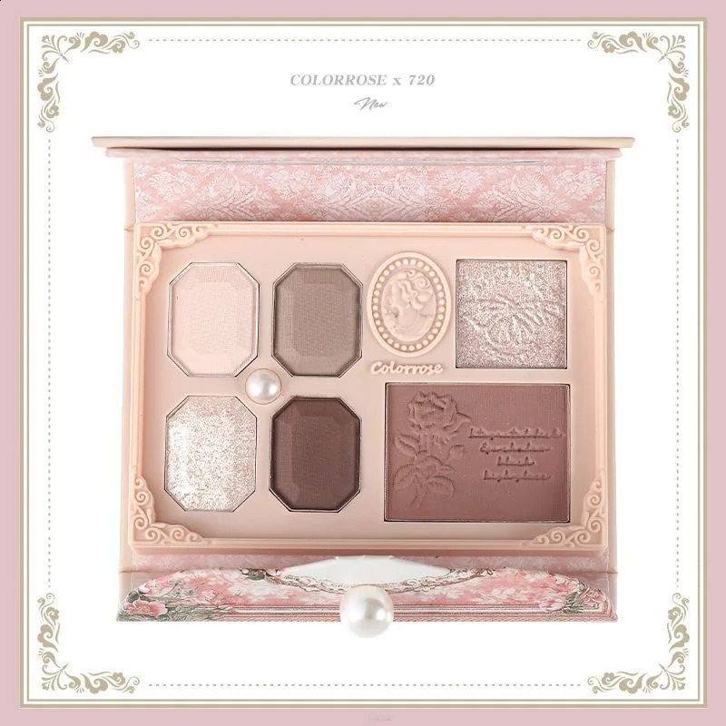 Colorrose Blush Highlight Makeup Palette Eye Shadow Plate Ground Color Liquid 241231