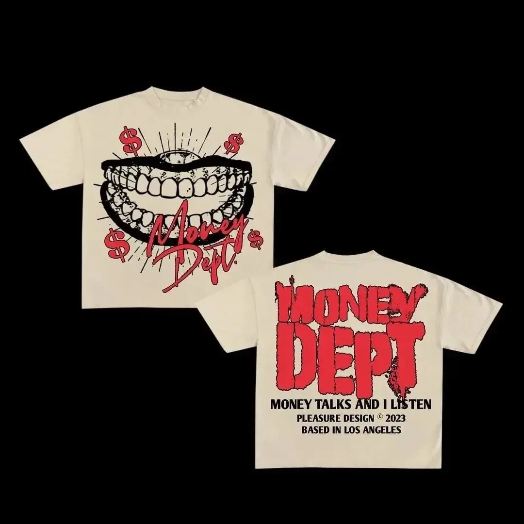 American War Girl Graphic Print T-shirt Y2k Retro Loose Short Sleeve Round Neck Cotton Top Gothic Street Clothing Mens Womens Clothing 241231