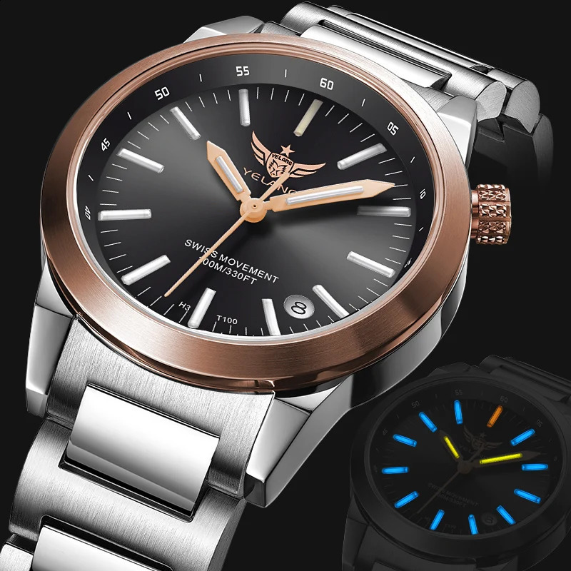 Yelang V1010 Women Watch Relogio Feminino For CH515 100m Waterproof Montre Femmes Reloj Womens Wrist 241217