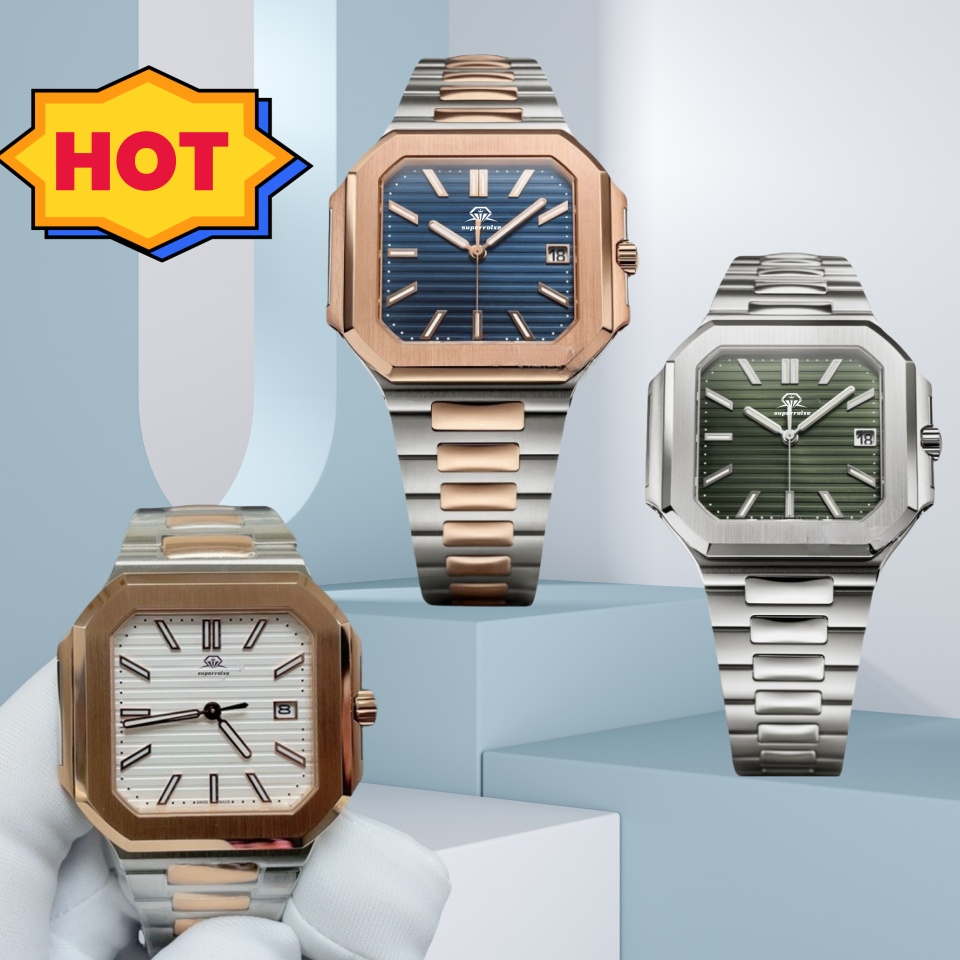 5A Luxury Watch Men's Automatic Mechanical Ceramic Watch 40mm Full Stainless Steel Wrist Swimming Watch Sapphire Super Luminous With Box men watches