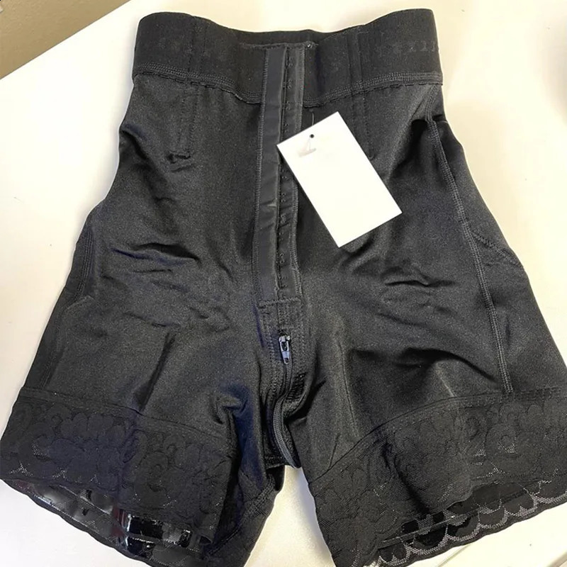 Fajas Colombianas Slimming Lace High Waist Butt Lifter Charming Curves Butt BBL Hourglass FIgure Short Waist Trainer 241231