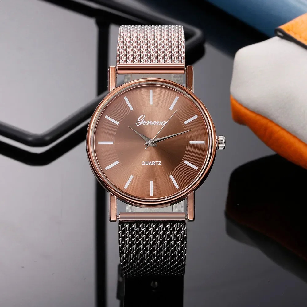 Women Watches Quartz Braceletes Stainless Steel Dial Casual Bracelet Montre Femme Ladies Watch Zegarek Damski Reloj Mujer 241225