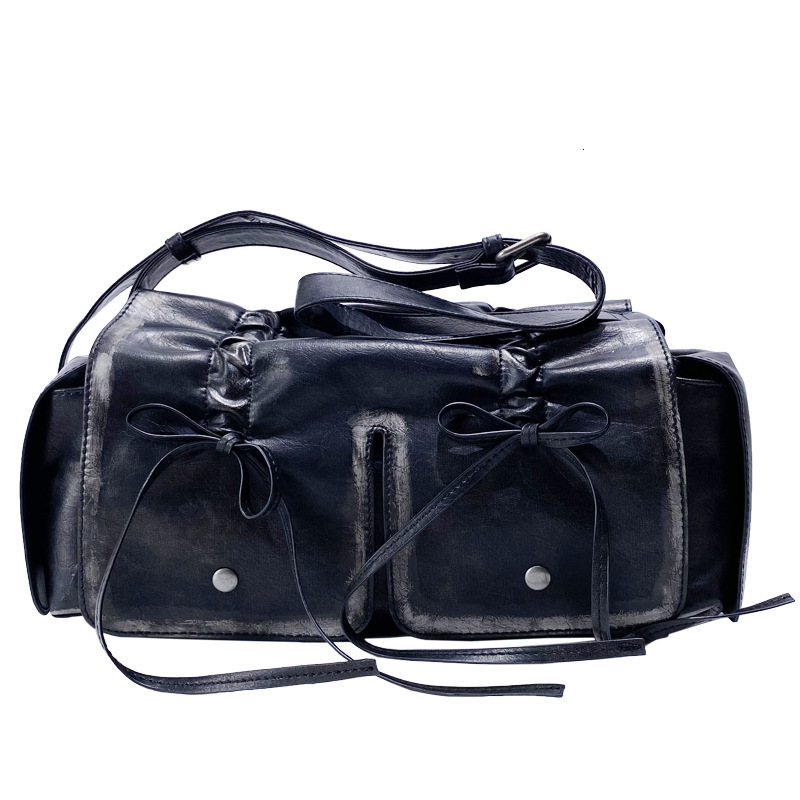 Vintage Niche Design, Bow Decoration, Hand-Held Single Shoulder Armpit Bag Is Suitable For Use