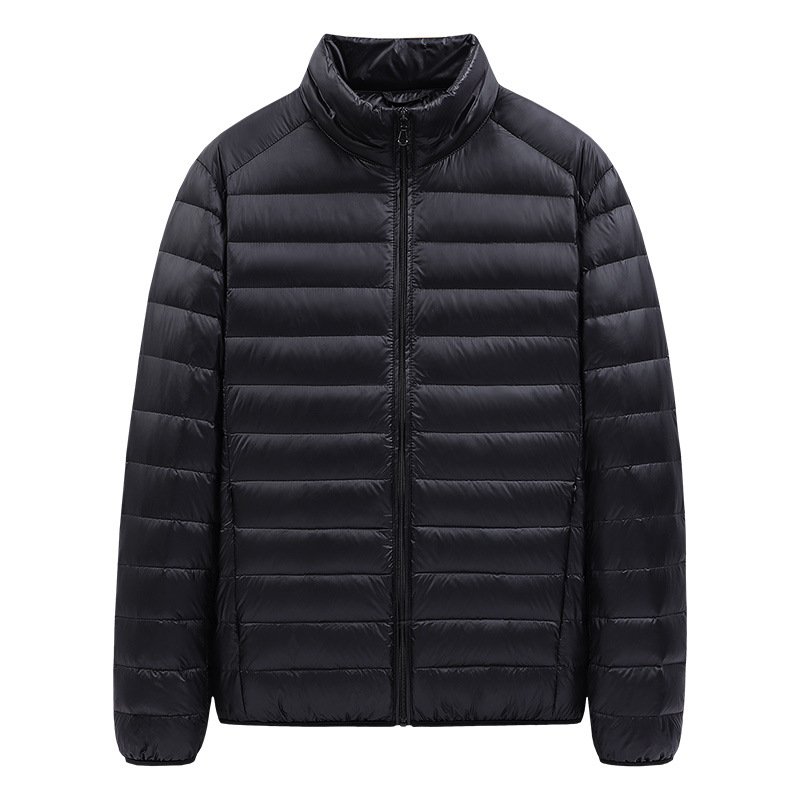 2025 Winter New Lightweight Down Jacket Men's Stand Collar 90% Duck Down Sports Lightweight Warm Jacket Couple's Style