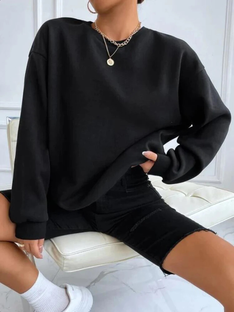 Y2k clothes Oversized Wing Drop Shoulder Sweatshirt Women Hoodie 241223