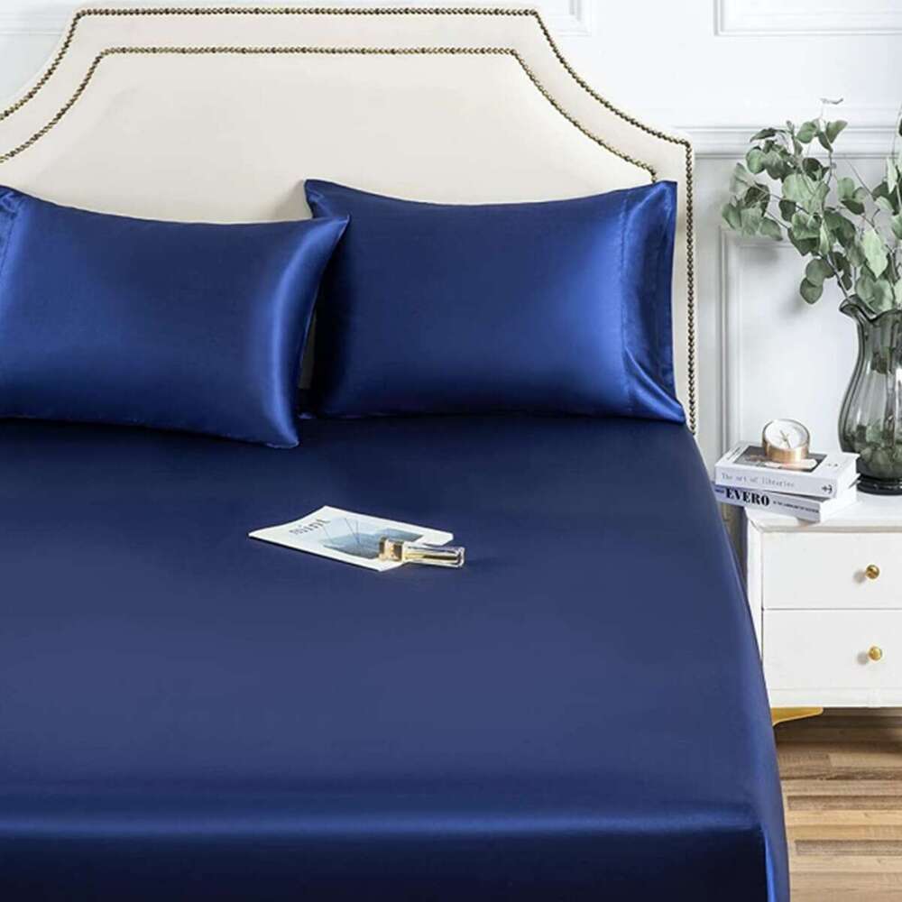 Fitted Sheet Pillowcase Bed Sheets Seding Single Sheet, Imitation Silk, Best-Selling Bedding In The United States, Bed Cover, Mattress Protective Cove