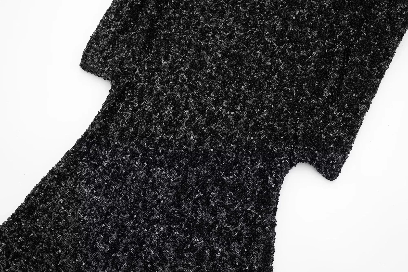 Womens sequin party dress shoulder pad shawl mini dress sleeveless nightclub party womens elegant and chic dress 241231