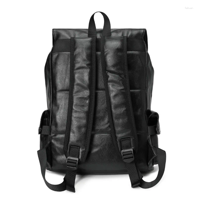 Backpack 2025 Men's Fashion Design Travel Backpacks Men Large Capacity Laptop Schoolbag Softback Back Pack