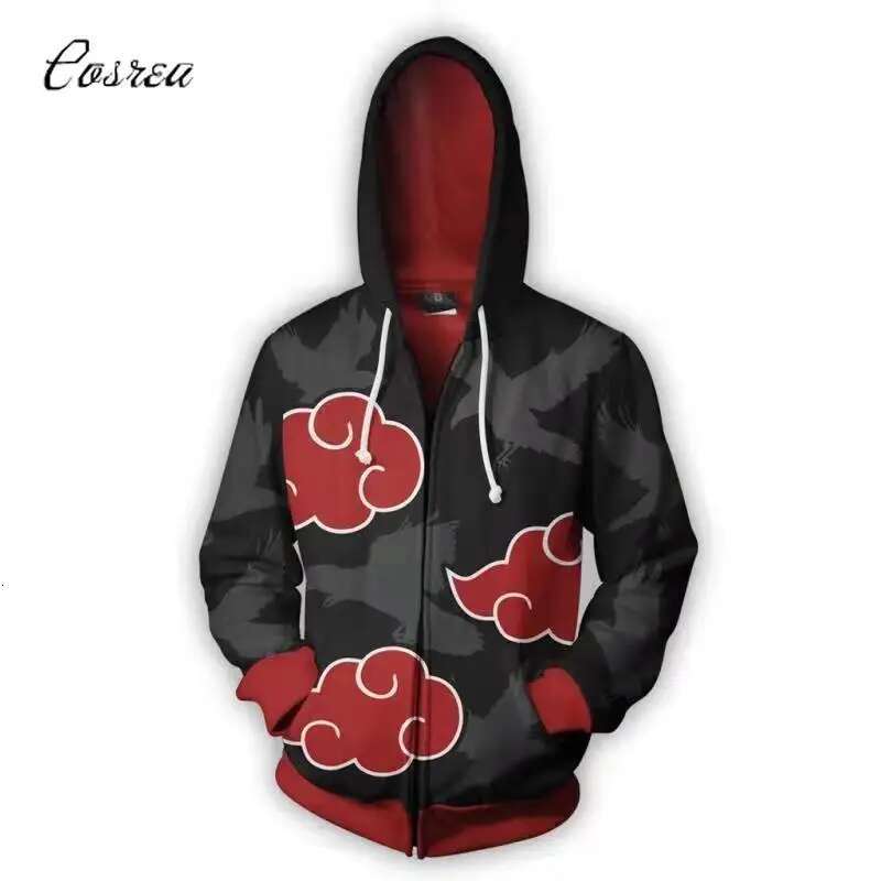 Anime Hokage Uzumaki Hoodie Uchiha Sweatshirt Jacket Sweaters Cosplay Costumes Party Akatsuki Hoodies Warm Autumn cosplay