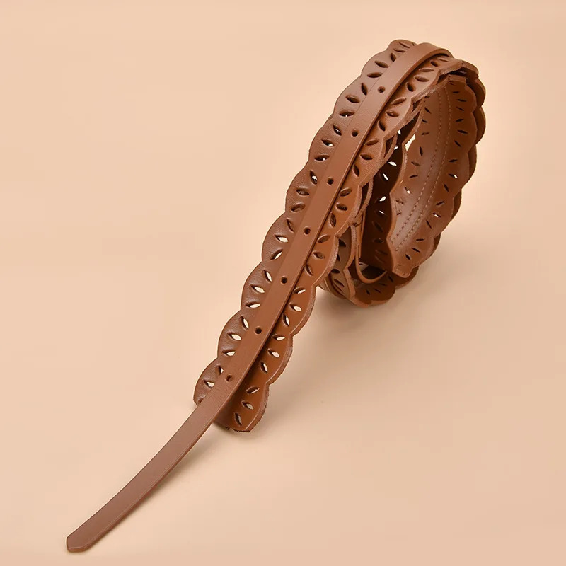 womens belt decoration fashionable waist belt with coat waist leather belt wide waist seal waist belt 241224