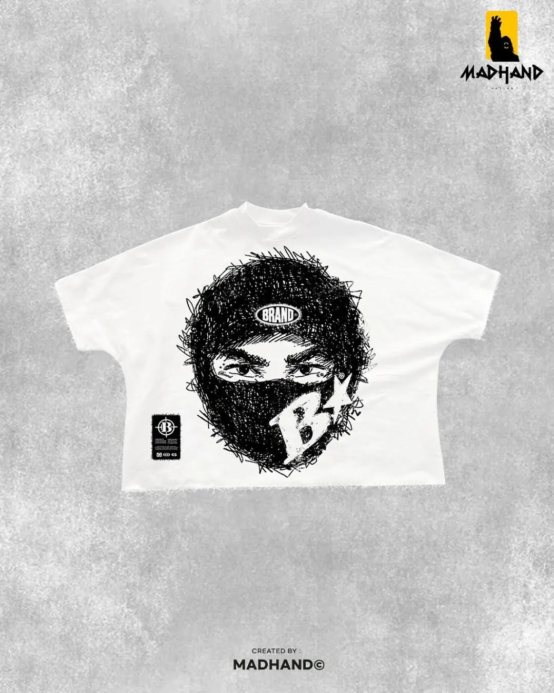 Super sized y2k top Gothic cotton shirt with graphic T-shirt for men couple street Gothic womens clothing Harajuku mens clothing 241231