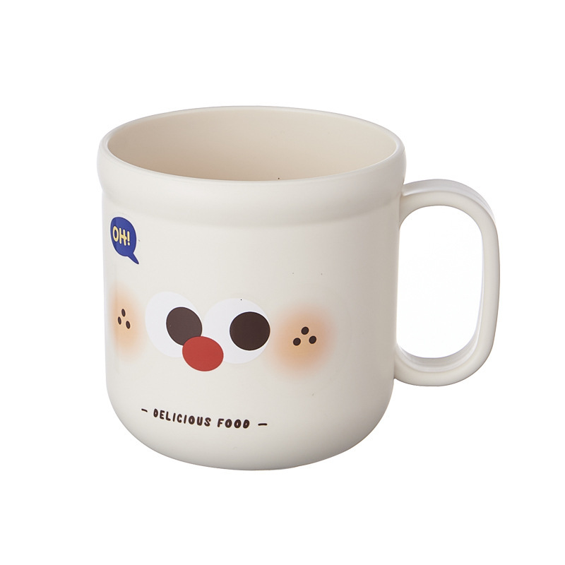 Kids' Durable Plastic Cartoon Toothbrush Cup