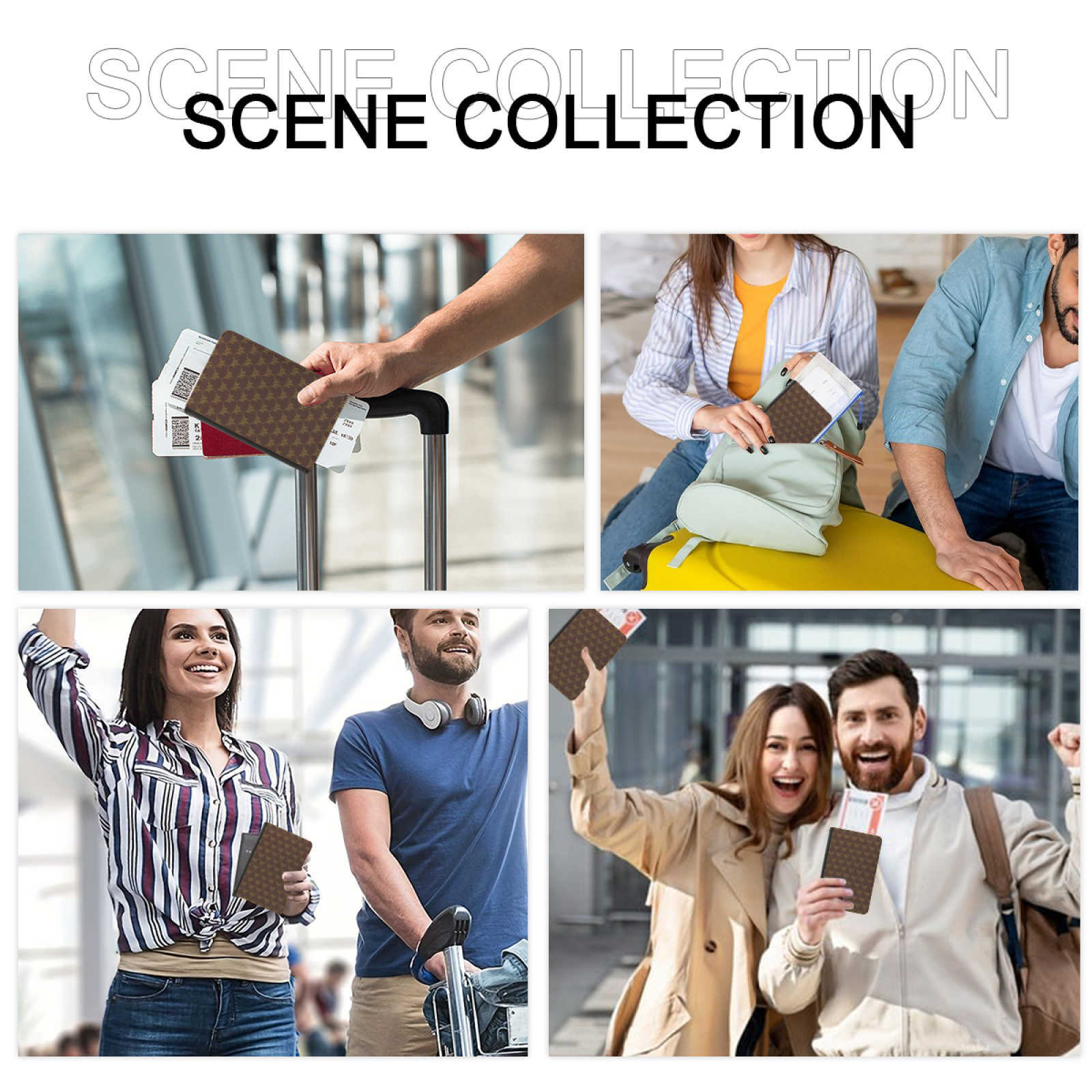 NXY Designer Leather Passport Cover Woman Luxury Card Holder Mens Fashion Card Wallet Leather Purse Clutch Wallets Cardholder