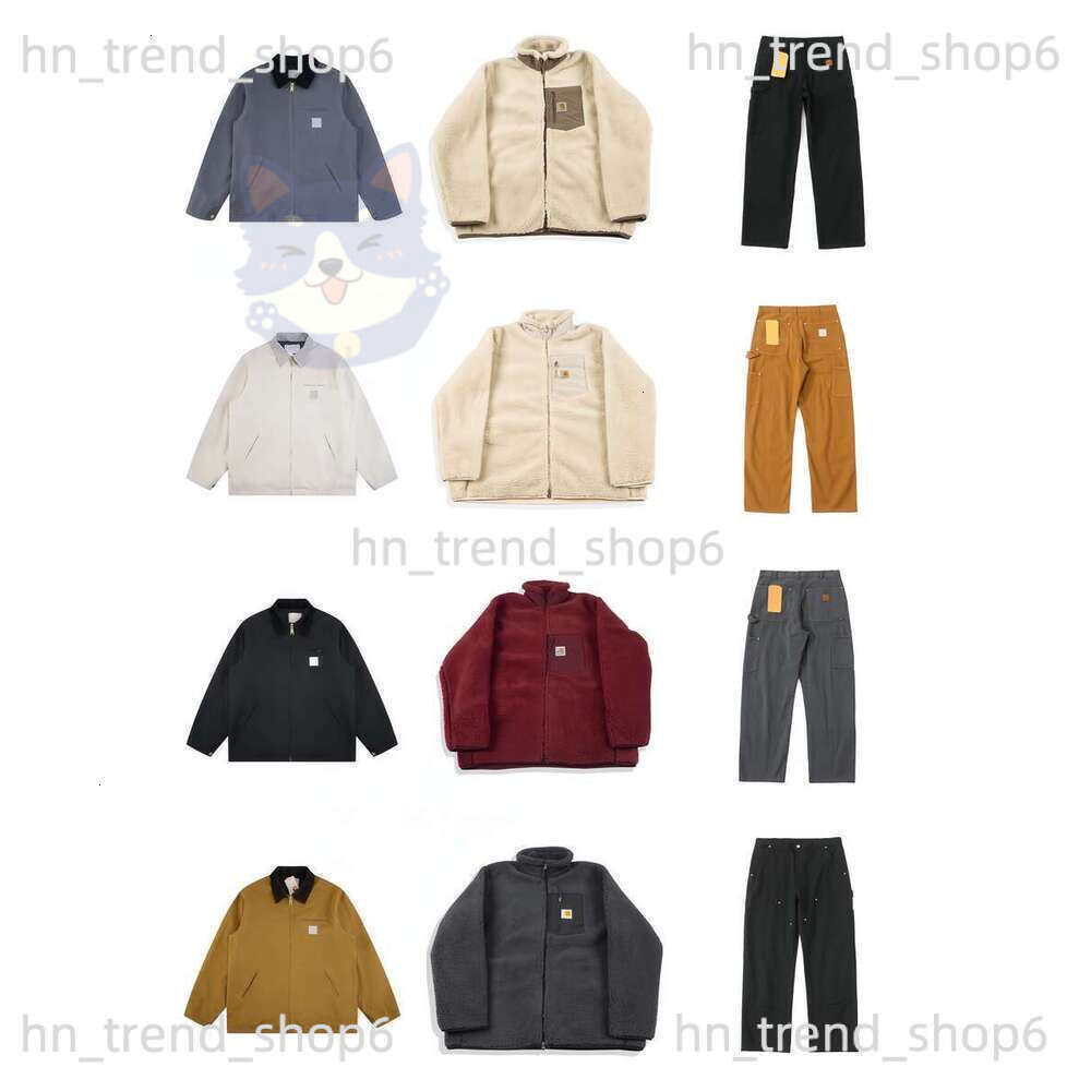 2025 New carharretjacket Men's Workwear Jacket Men's carhartthoddie Workwear Detroit Jacket Men's Classic Vintage carhartpants Canvas Jacket wip Thick Detroit