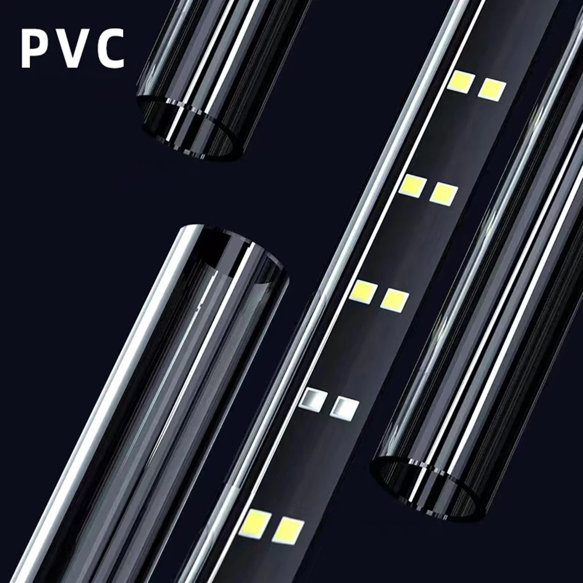 LED Fish Tank Light Aquarium Plant Light Red Blue LED for Arowana Ornamental Fishes Aquarium Lights Waterproof Fish Tank Lamp