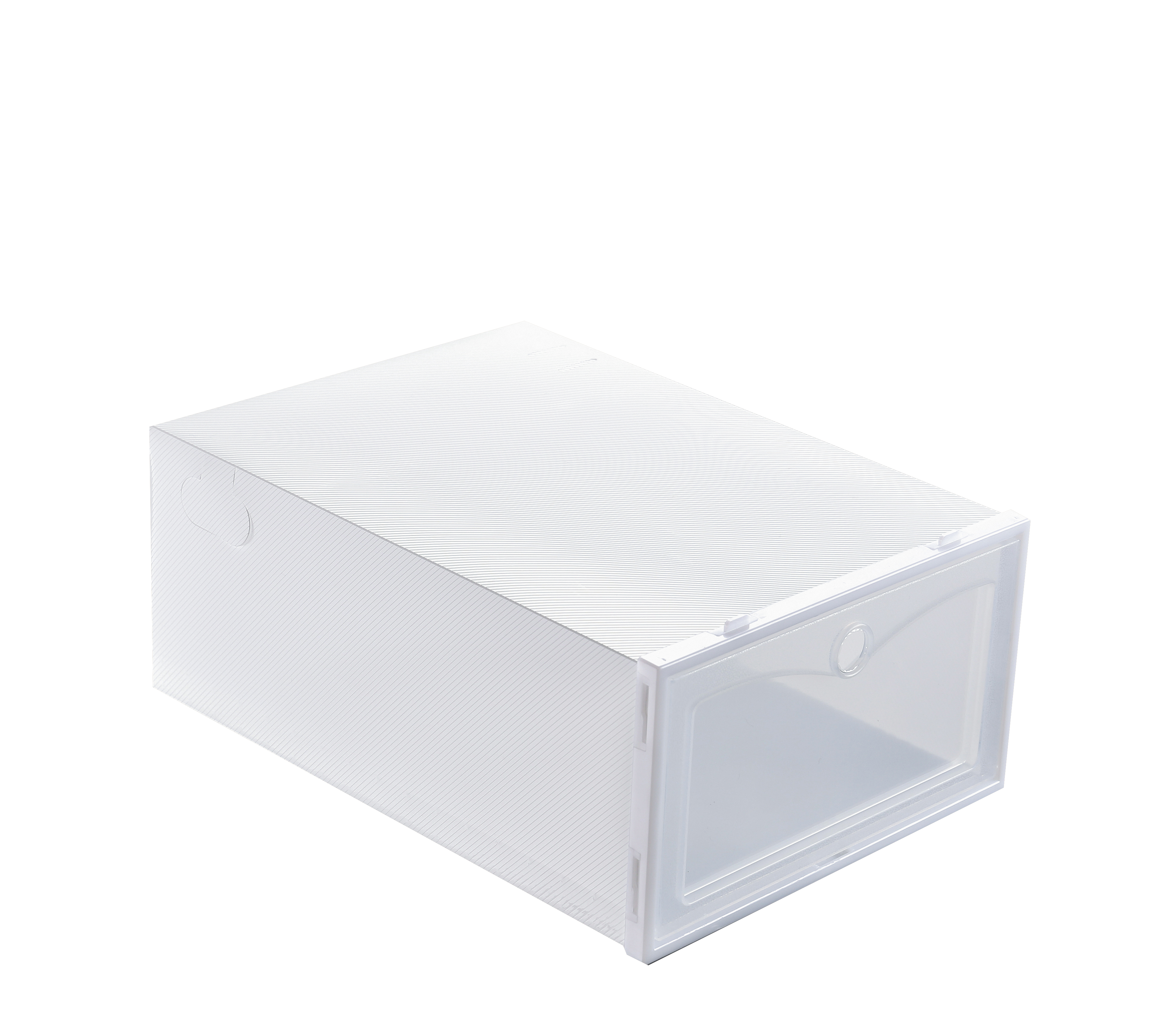 Thick transparent shoe box moisture-proof and dustproof shoe storage box Japanese style shoe box simple plastic drawer style storage