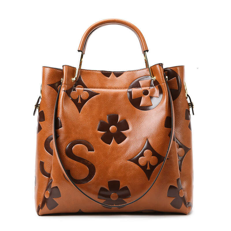 Women's Bags Handbag Advanced High-Capacity Handbag, Elegant And Simple Commuting Style, One Shoulder Crossbody Tote Bag, Women's Bucket Bag