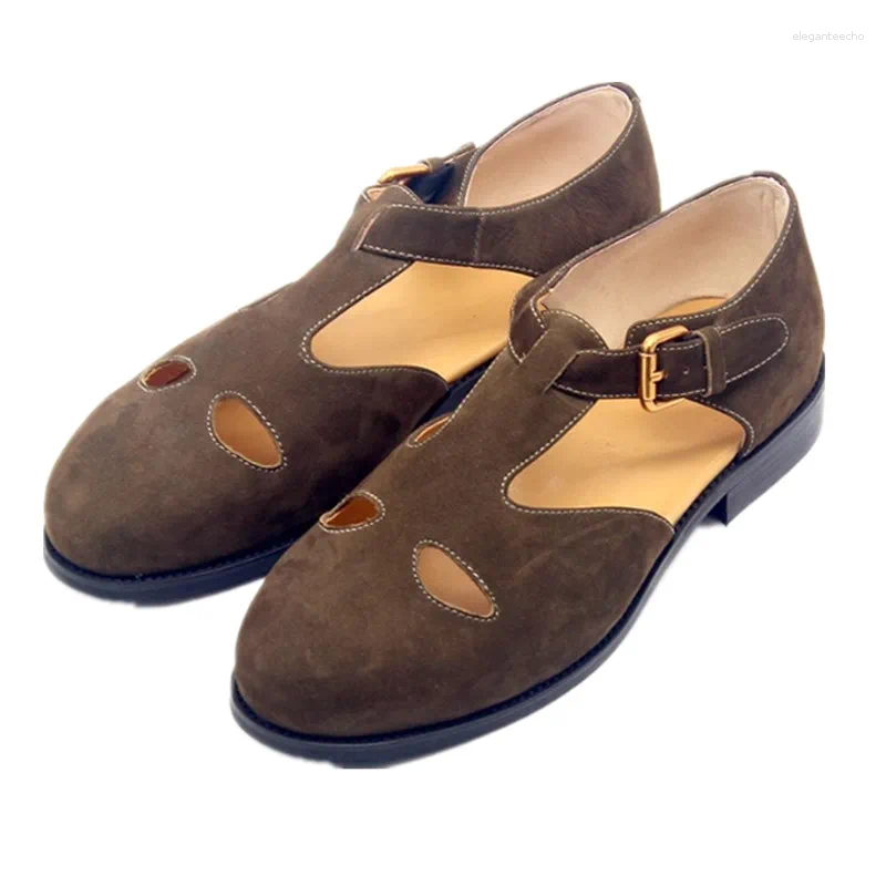 2025 S Fashion Designer Sandals Mens Quality Leather Men S Beach Casual Shoes Comfort Male Slippers