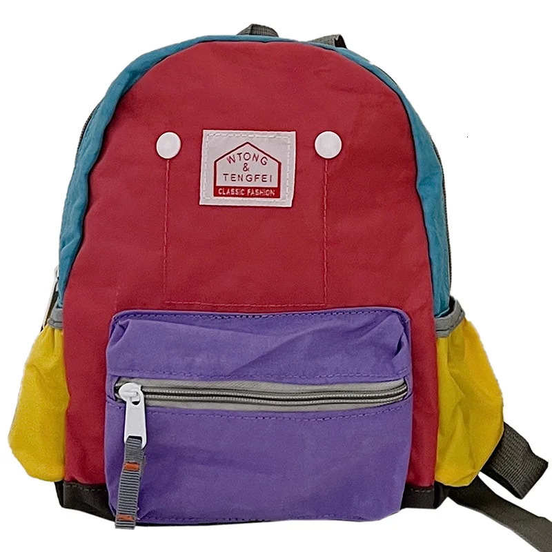 2024 Kids Backpack Children School Bags Lightweight Girls Boys Canvas Backpack Kids Bags 241226