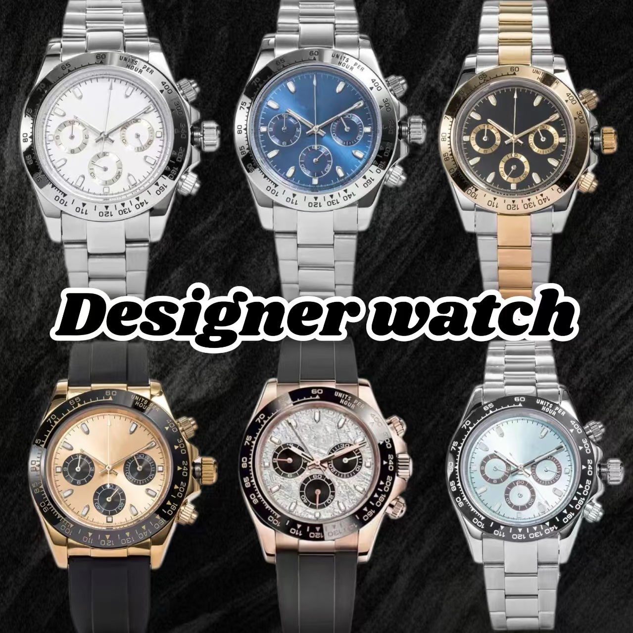 designer luxury mens watches casual fashion business watches waterproof watches mechanical with box